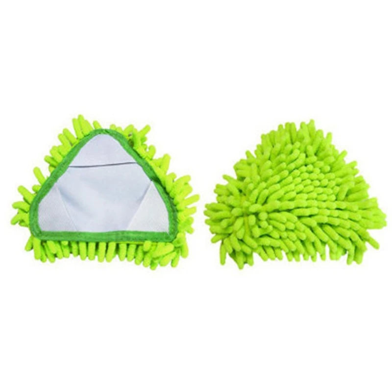 Multi-Purpose Triangular Mop Heads Mini Brush Head Replacement Rotatable Adjustable Home Wall Ceiling Floor Cleaning Dropship