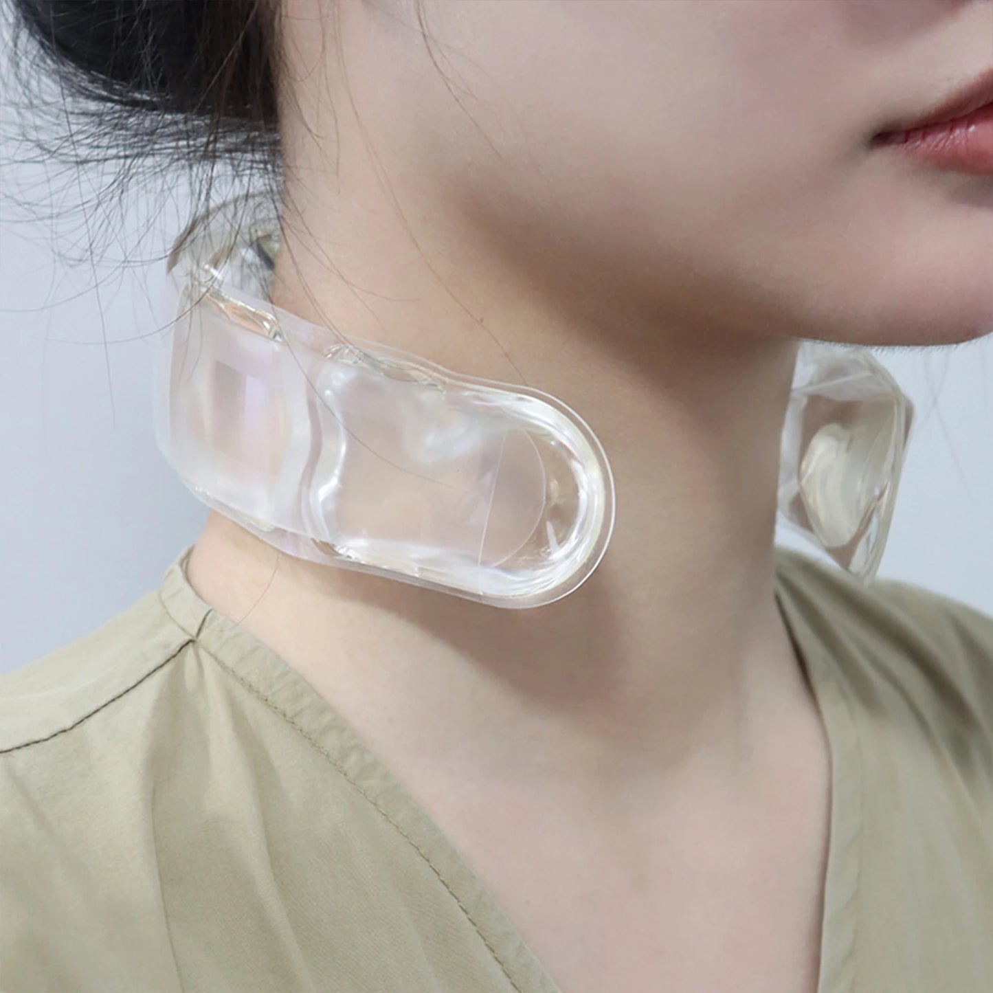 Neck Cooling Ring PCM Cool Neckband for Adults Indoor Workout Sports Summer Cooling Necklace Cooling Neck Rings Wrap