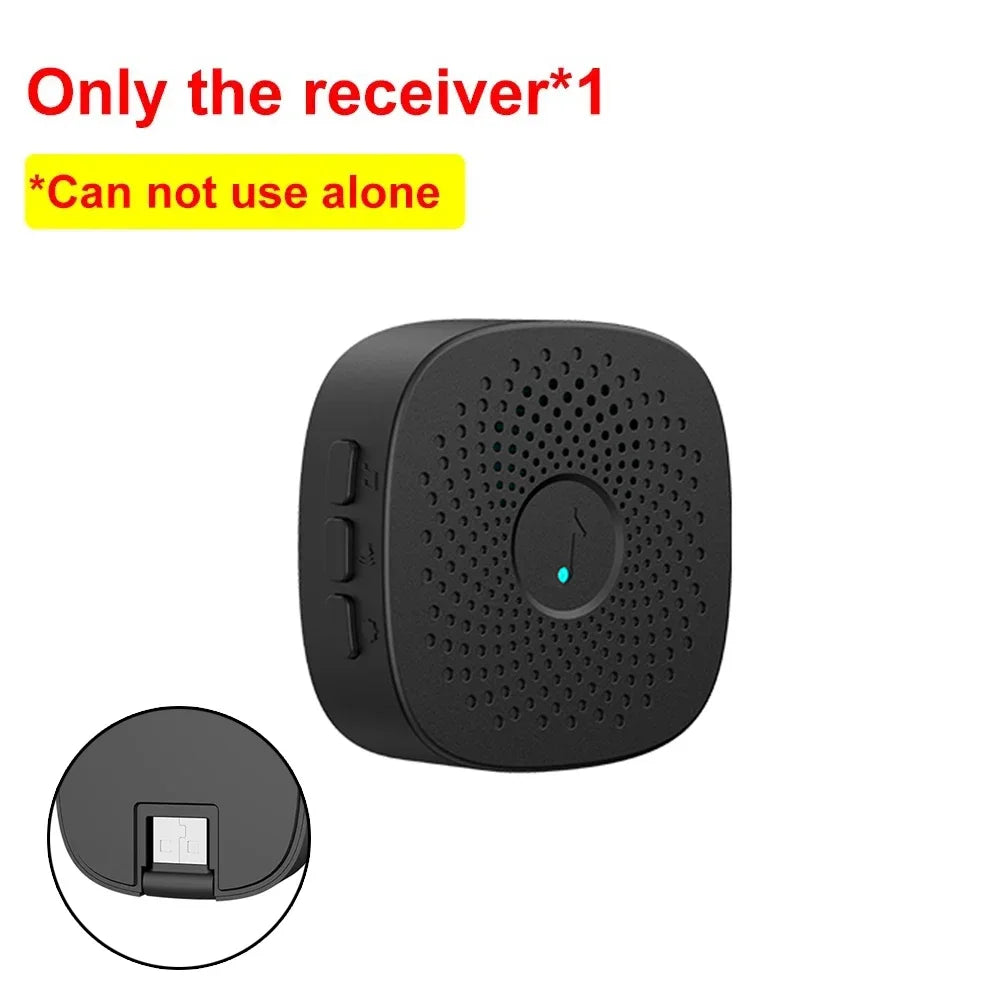 Wireless Doorbell for Home Outdoor USB Smart Door Bell 4-speed Volume Adjust DC 5V Pairing Remote Control 38 Songs Bed Care Call