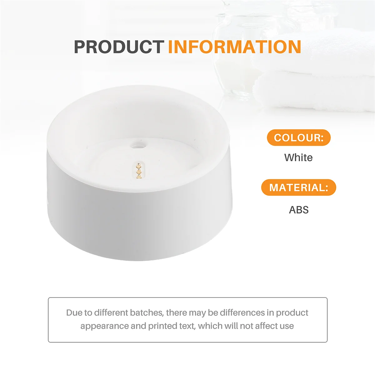 Sweeping Vibration Electric Toothbrush Charging Standing Base Storage Stand for Lftb01-P White