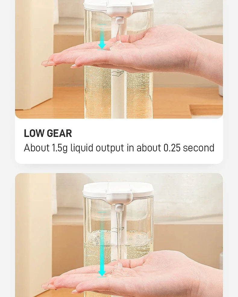 Automatic Sensor Hand Sanitizer Machine Dish Soap Machine Body Wash Shampoo Smart Distance Sensing Kitchen Home Dispenser Toilet