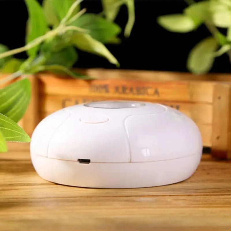 MOLF USB Portable Air Humidifier Bottle Aroma Diffuser LED Night Light Maker for Home Office Humidification