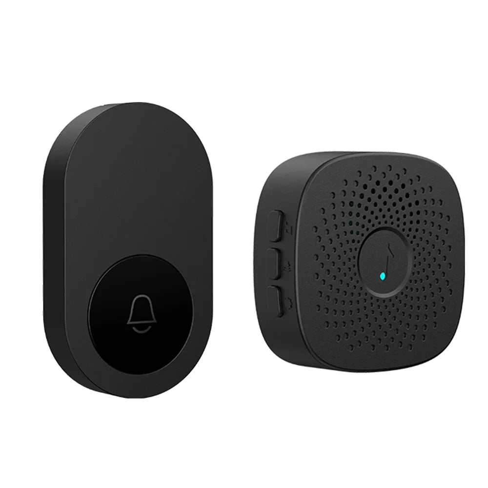 Wireless Doorbell for Home Outdoor USB Smart Door Bell 4-speed Volume Adjust DC 5V Pairing Remote Control 38 Songs Bed Care Call
