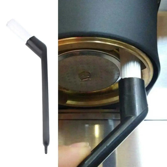 Coffee Machine Brushes  Grinder Nylon Cleaning Brush  Elbow Long Handle Coffee Maker Cleaner Tool Accessories