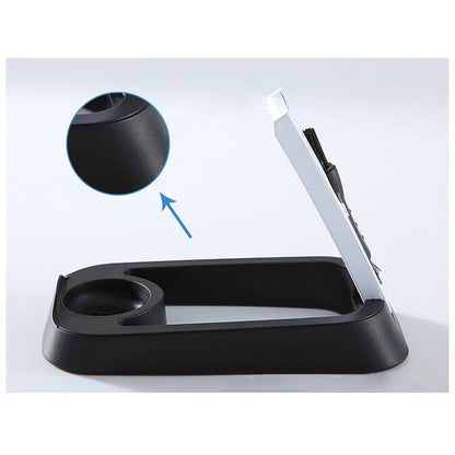 Electric Shaver Stand Holder Universal Razor Support Holder with Cleaning Brush Cleaner Holding Frame for Various Models
