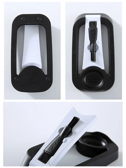 Electric Shaver Stand Holder Universal Razor Support Holder with Cleaning Brush Cleaner Holding Frame for Various Models
