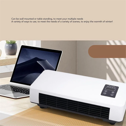 Cooling and Heating Dual-Purpose Heater Household Wall-Mounted Electric Heater Small Air Conditioner EU Plug